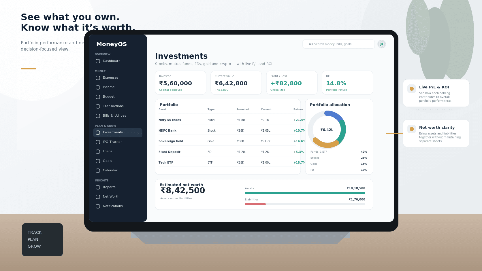 MoneyOS — Personal Finance Management Platform — visual 2
